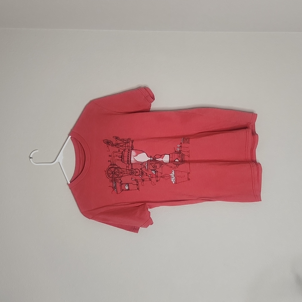 Steam Punk Burton Red Medium T shirt